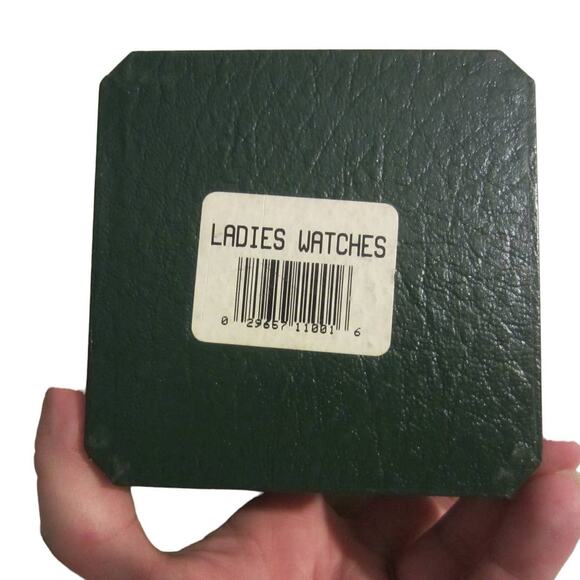 Vintage Disney Mickey Mouse Quartz Wrist Watch Black Leather Band Collectible - Picture 13 of 14